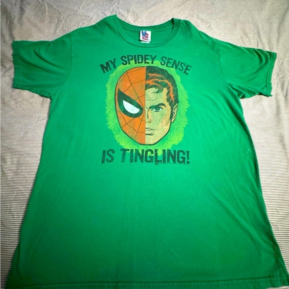 Junkfood Spiderman T-Shirt spidey sense - Picture 1 of 7